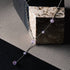 Lilac | Silver | Firefly Glass Cascade Double Pendant